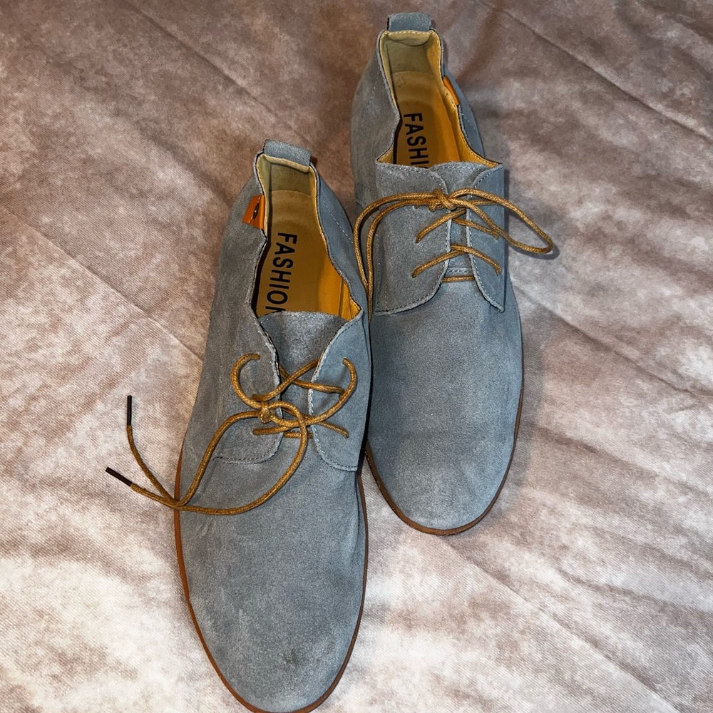 MENS GREY DRESS SHOE